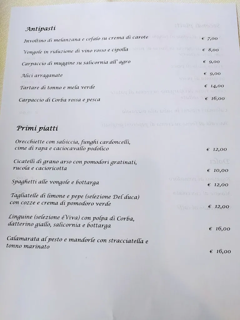 Menu_Le Antiche Sere_Lesina_image_1