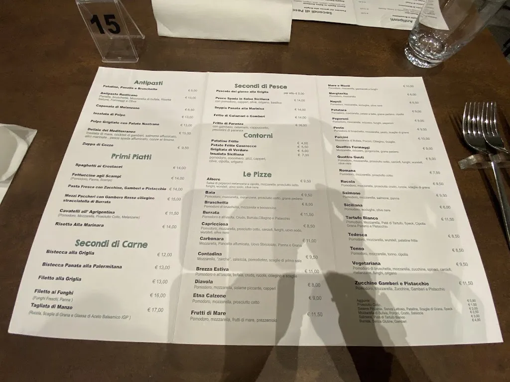 Menu_L'Albero Ristorante Pizzeria B&B_Porto Empedocle_image_2