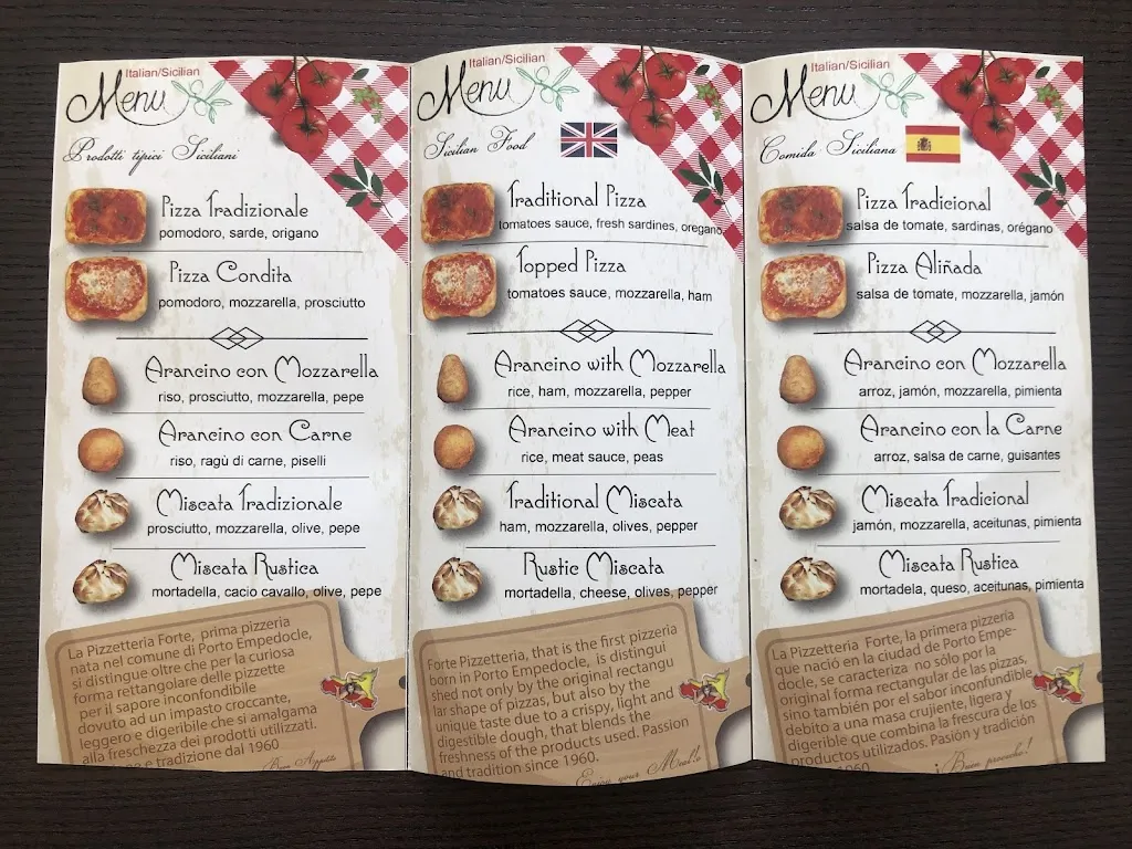 Menu_Pizzeria Forte_Porto Empedocle_image_2