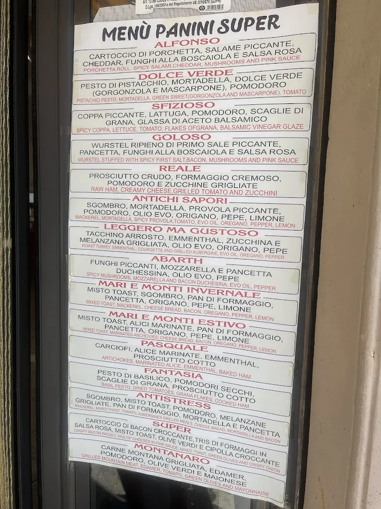 Menu_Panineria Bongiorno_Porto Empedocle_image_2