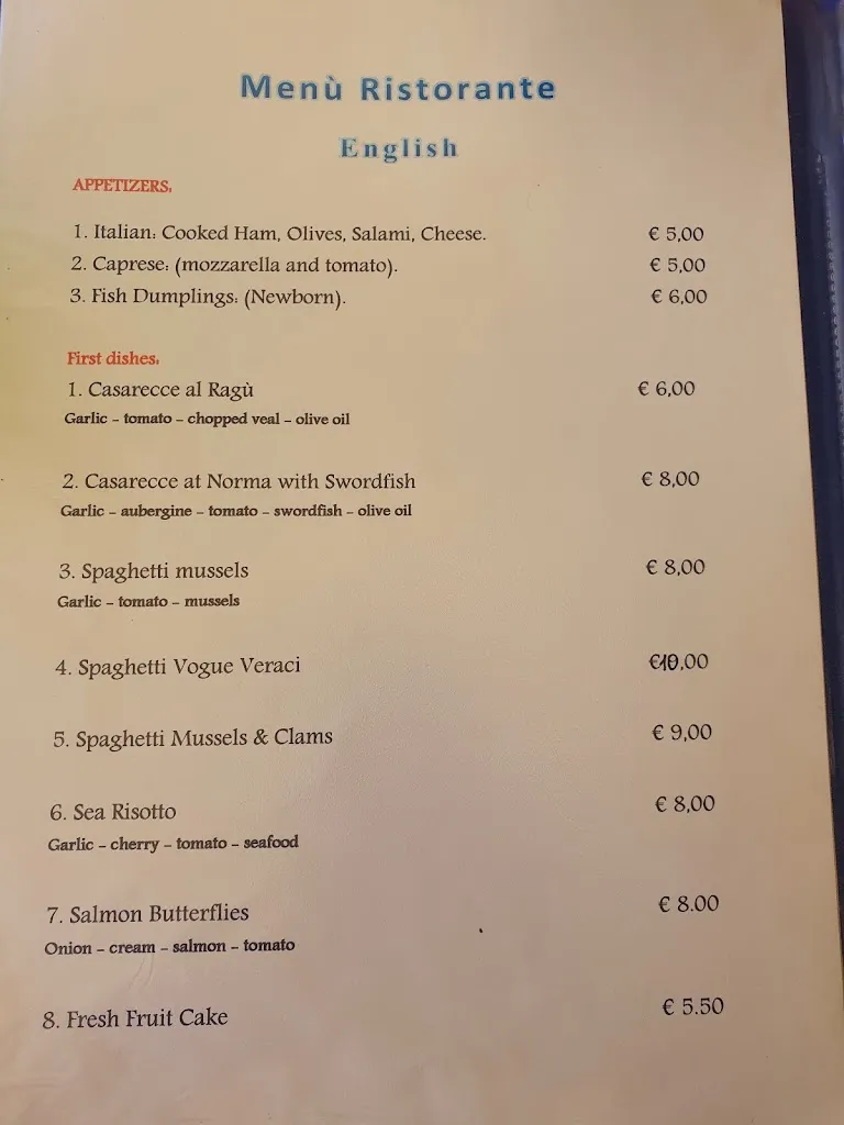 Menu_Pizzeria al Milonga Beach_Porto Empedocle_image_3