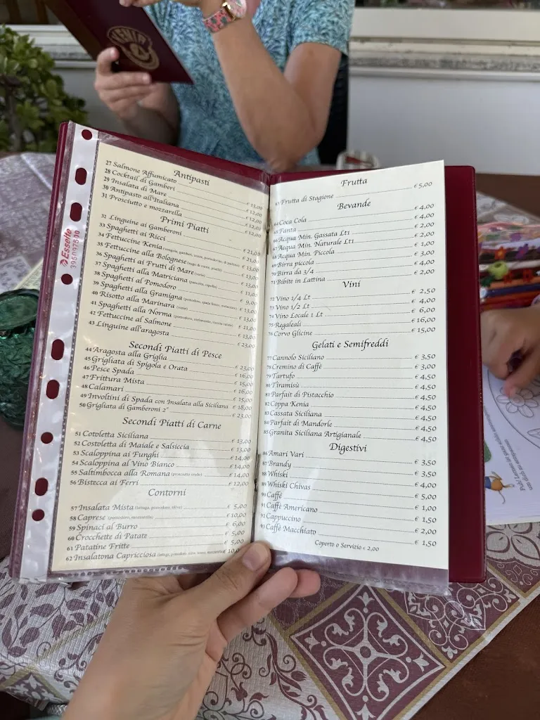 Menu_Ristorante Kenia di Chiona Antonella_Porto Empedocle_image_2