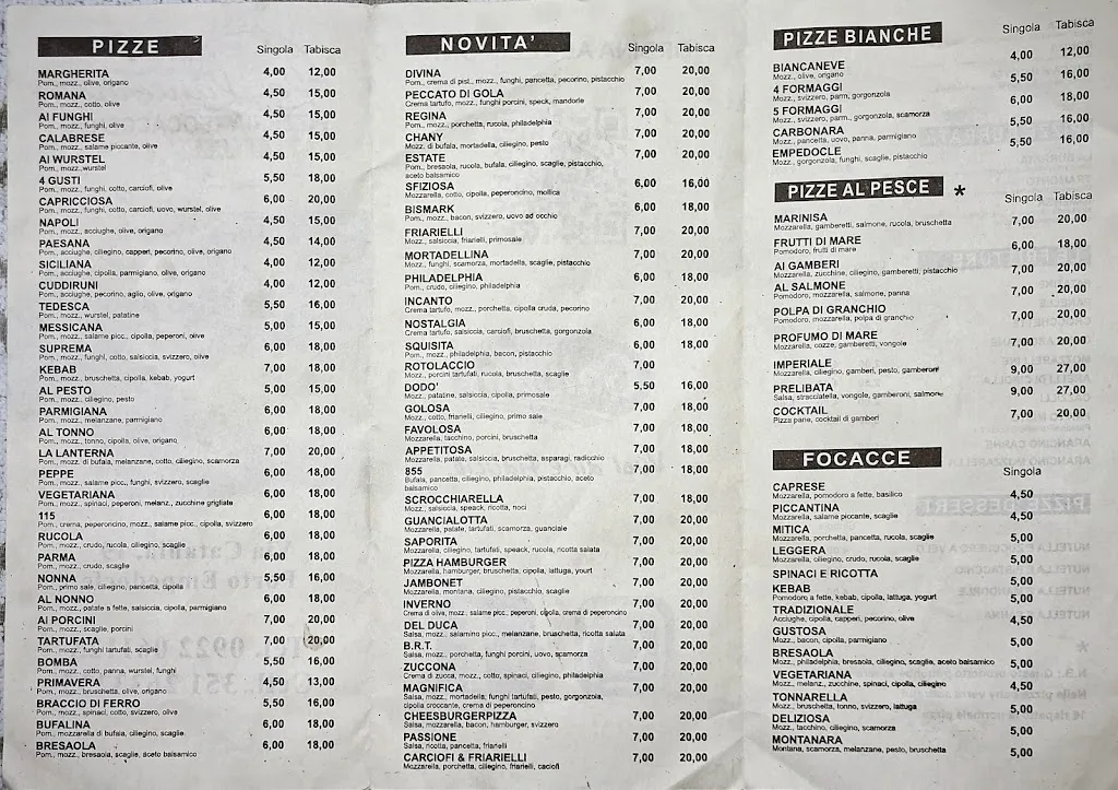 Menu_Pizzeria La Lanterna_Porto Empedocle_image_1