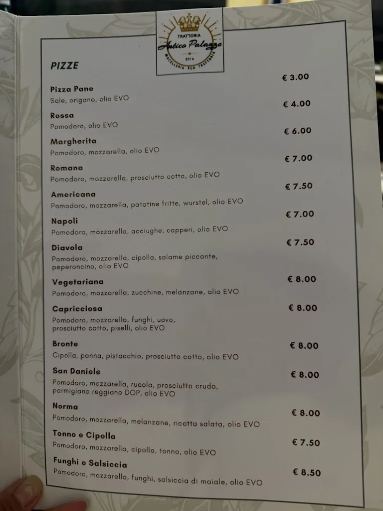 Menu_Antico Palazzo - Trattoria, Macelleria e Lounge Bar_Randazzo_image_1