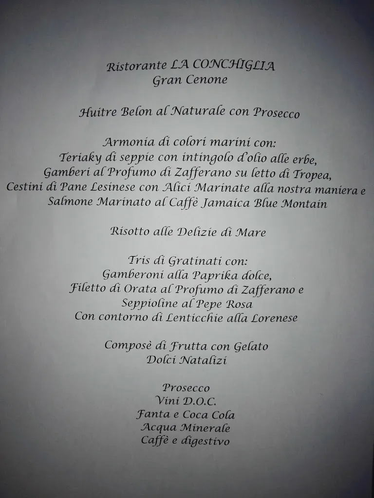 Menu_La Conchiglia_Lesina_image_1