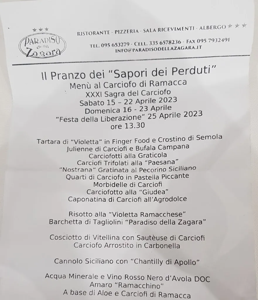 Menu_Paradiso della zagara_Ramacca_image_1