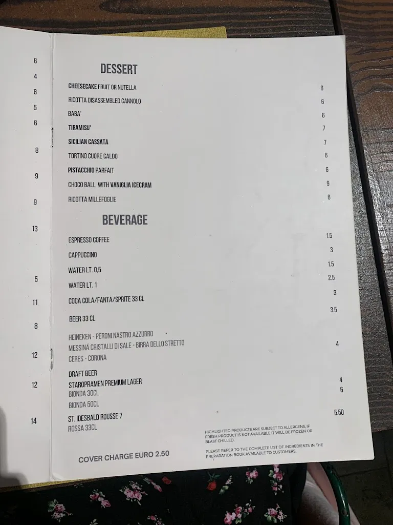 Menu_Pindaro - Ristorante & Bistrot_Provincia di Siracusa_image_4