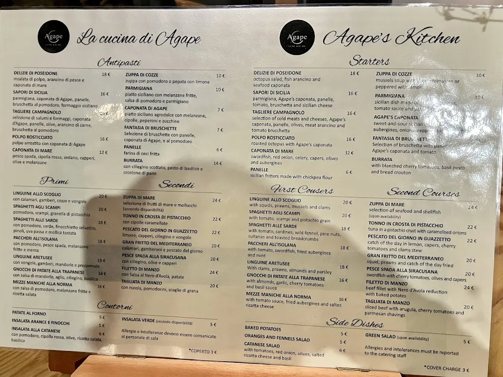 Menu_Agape_Provincia di Siracusa_image_1
