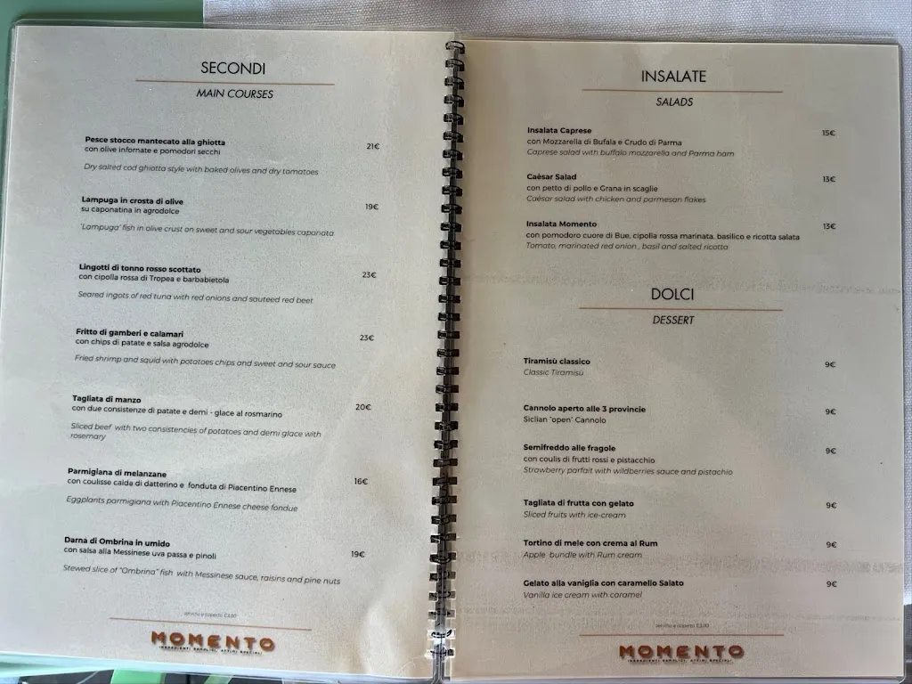Menu_MOMENTO Ristorante_Provincia di Siracusa_image_2
