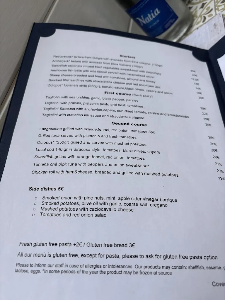 Menu_Kantunera Ristorante Ortigia_Provincia di Siracusa_image_4