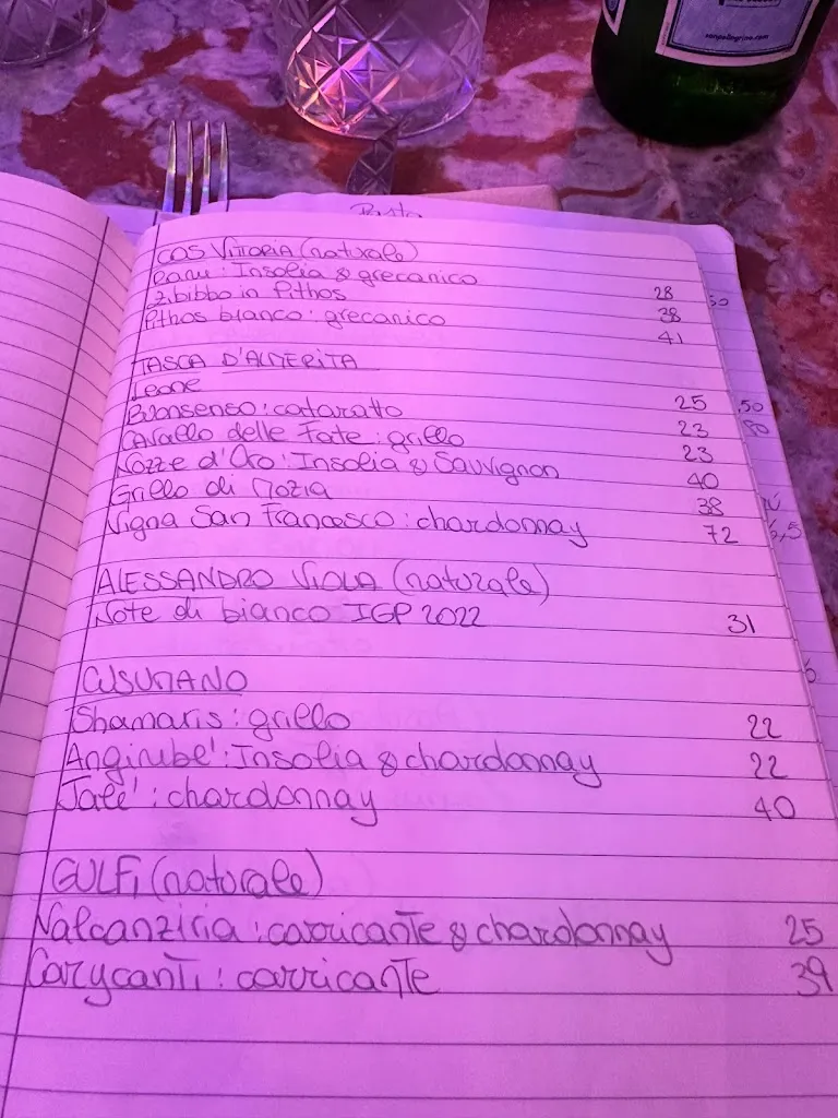 Menu_Le Vin de l'Assassin - Bistrot_Provincia di Siracusa_image_1