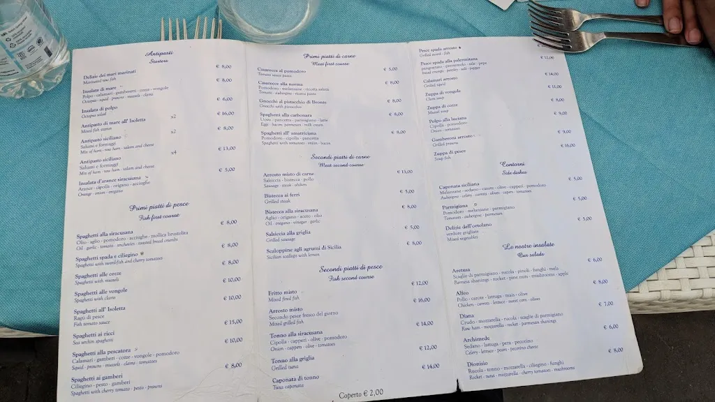 Menu_L'Isoletta_Provincia di Siracusa_image_1