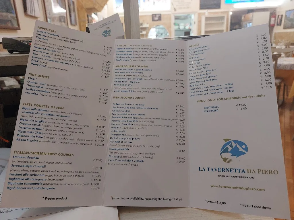 Menu_La Tavernetta da Piero_Provincia di Siracusa_image_1