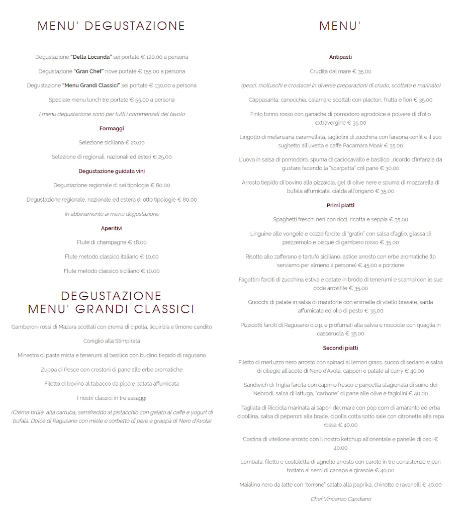 Menu_Ristorante Locanda Don Serafino_Ragusa_image_4