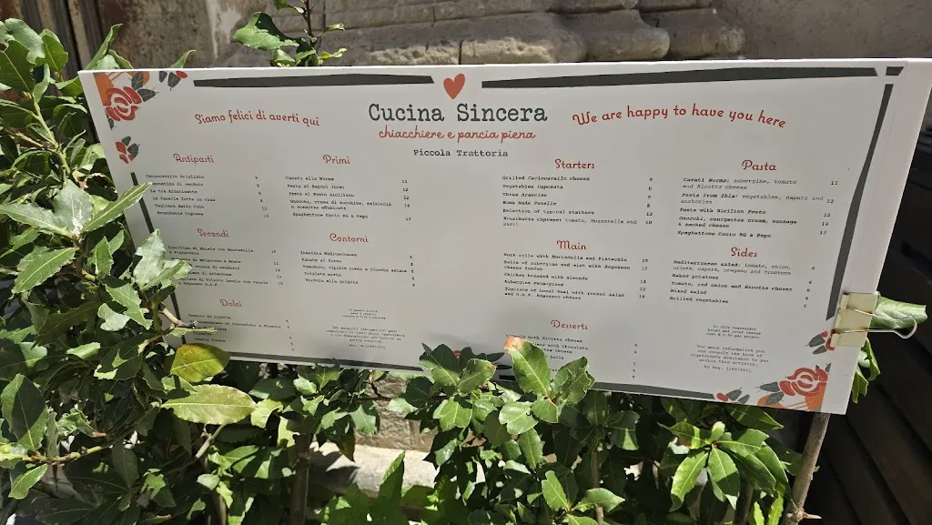 Menu_Cucina Sincera - Chiacchiere e Pancia Piena_Ragusa_image_4