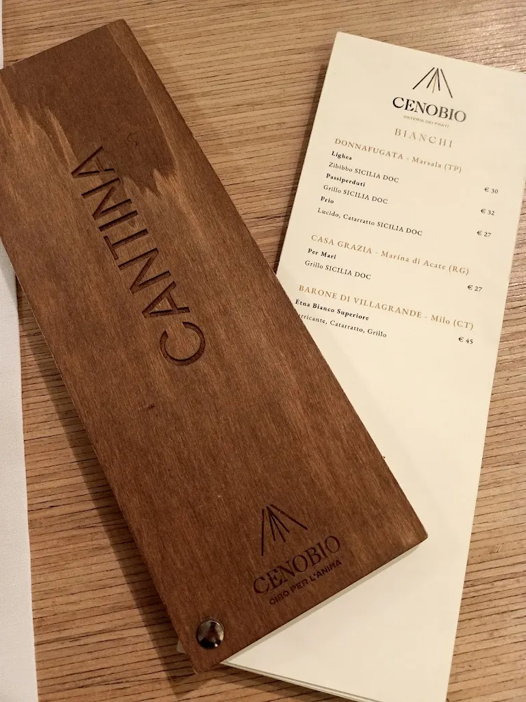 Menu_Cenobio • Osteria dei Frati_Ragusa_image_1