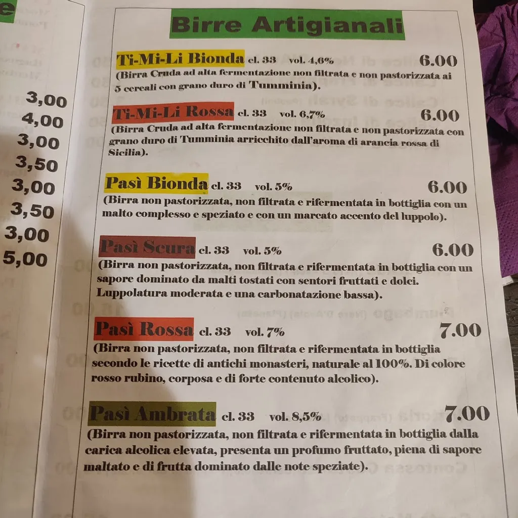 Menu_Osteria del Pane Cunzato_Ragusa_image_2