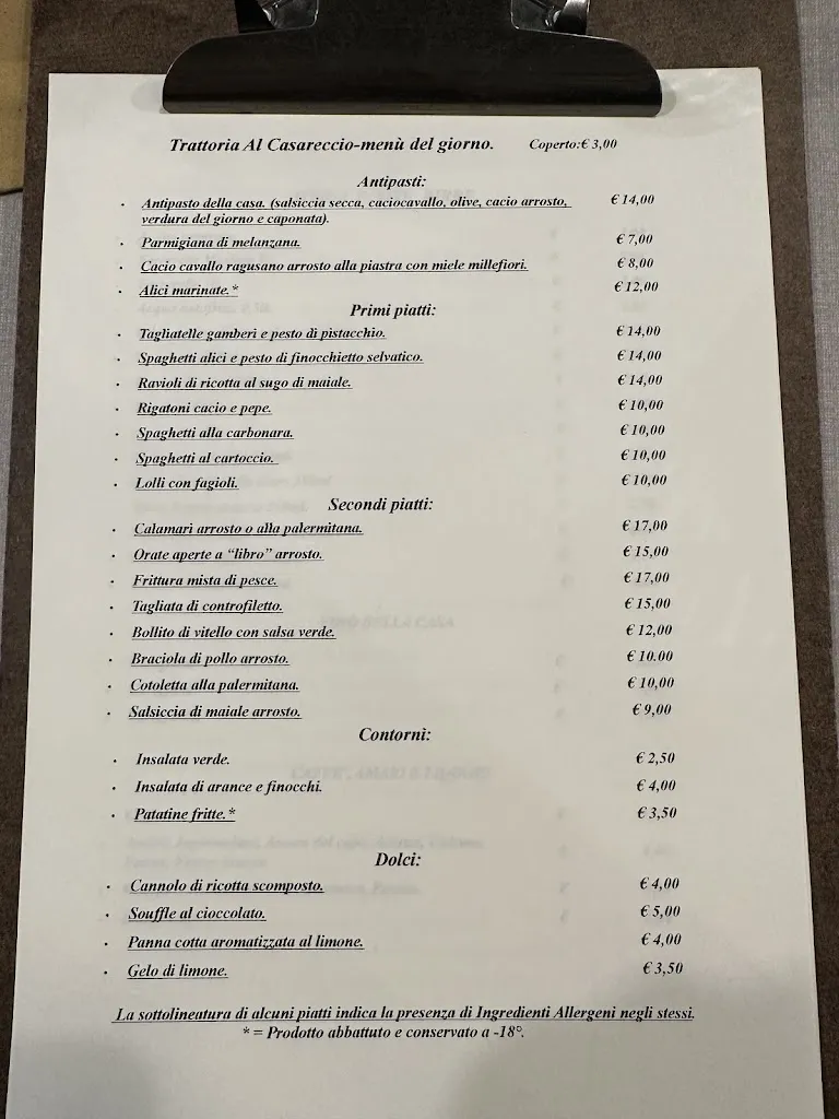 Menu_Trattoria Al Casareccio_Ragusa_image_3