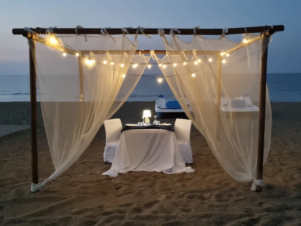 Lido Rosa Bar Ristorante Pizzeria Sosta Camper restaurant in Lesina