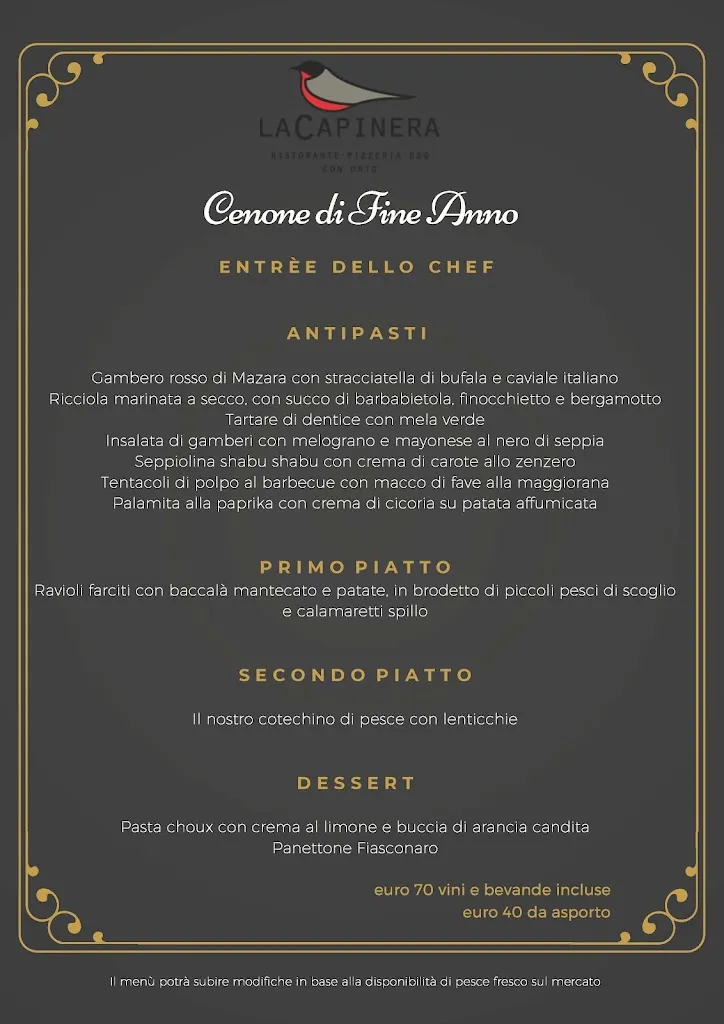 Menu_La Capinera_Ragusa_image_1
