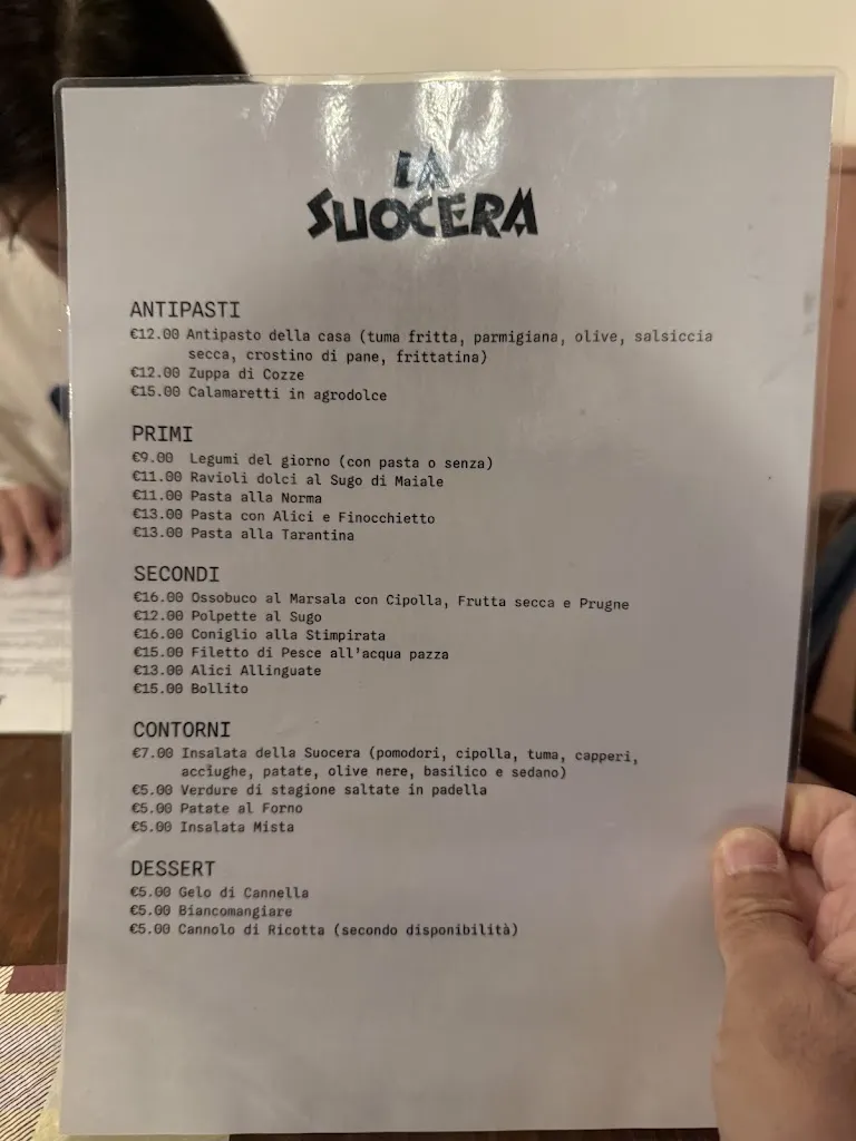 Menu_Trattoria La Suocera_Ragusa_image_3