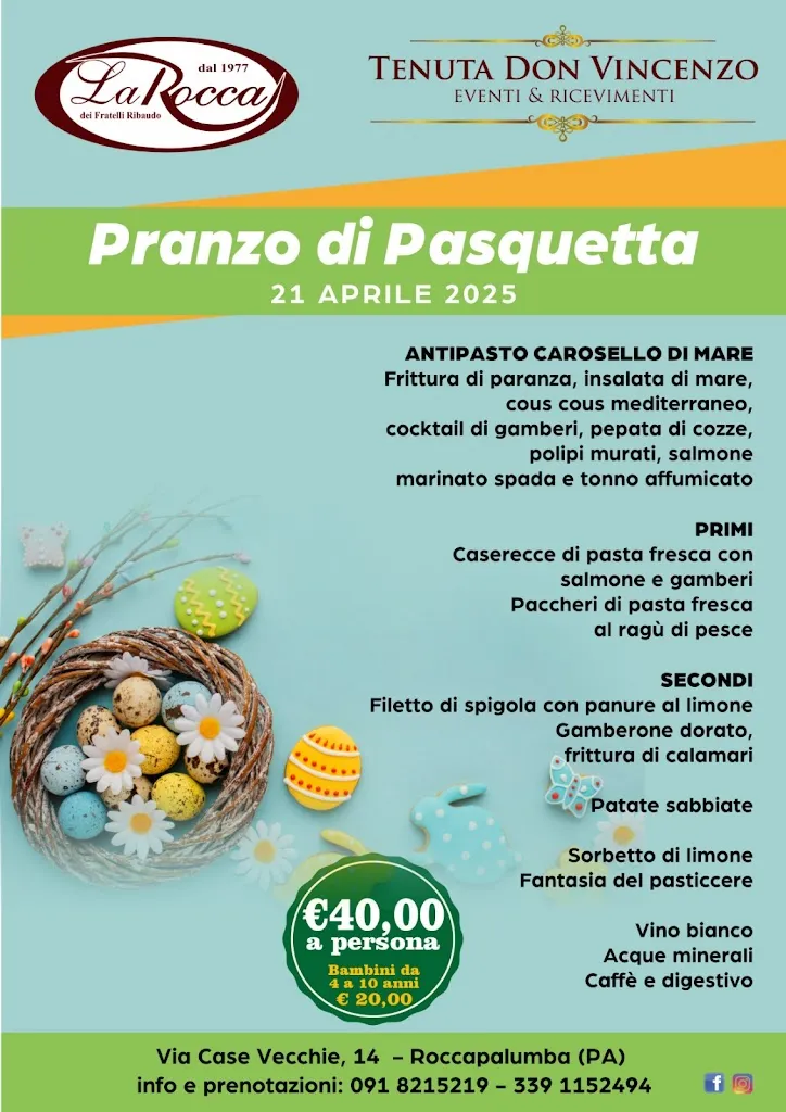 Menu_LA ROCCA ALBERGO RISTORANTE SALA RICEVIMENTI PIZZERIA_Roccapalumba_image_2