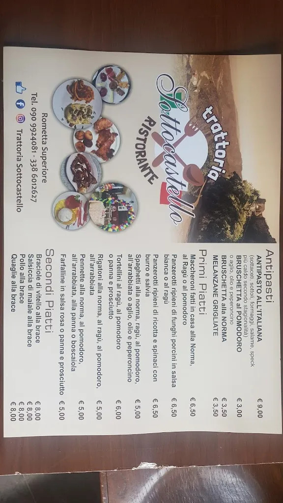 Menu_Trattoria Sottocastello_Rometta_image_3