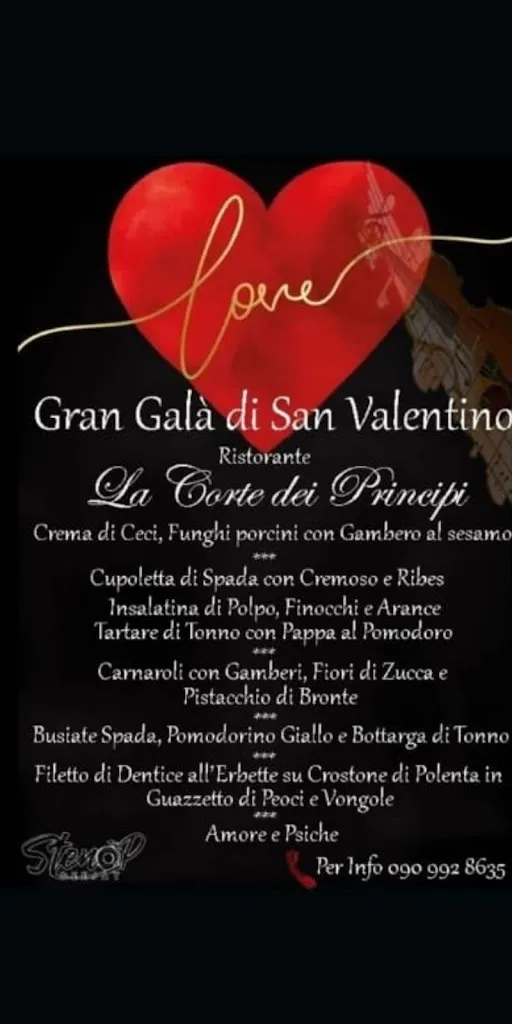 Menu_Ristorante La Corte dei Principi_Rometta_imagen_1