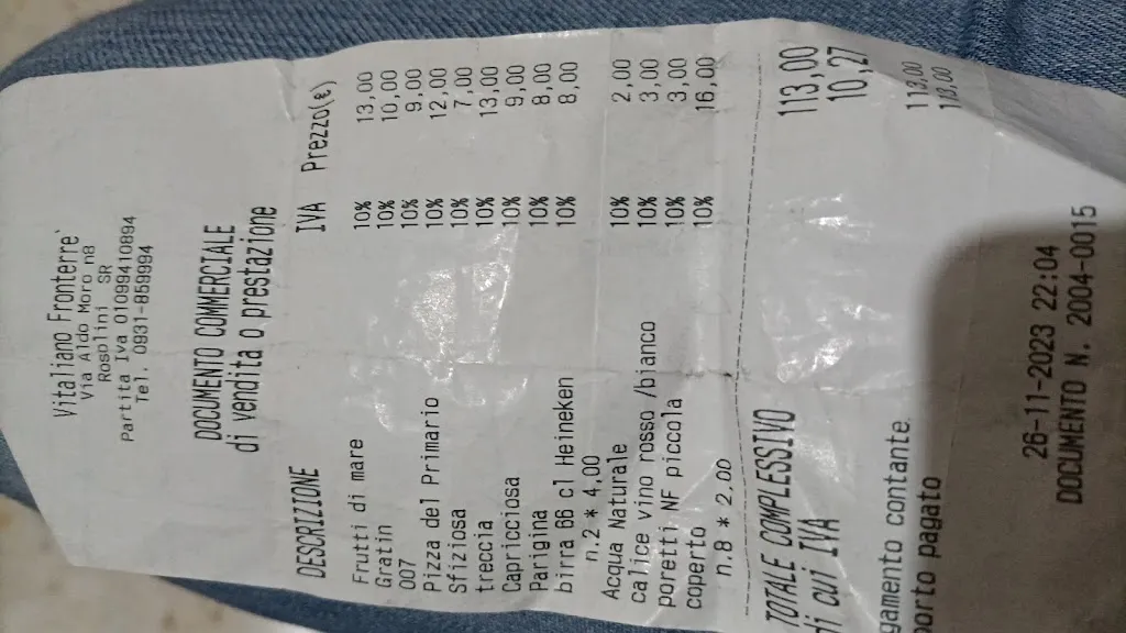 Lucio_Vitaliano Ristorante Pizzeria_Rosolini_review