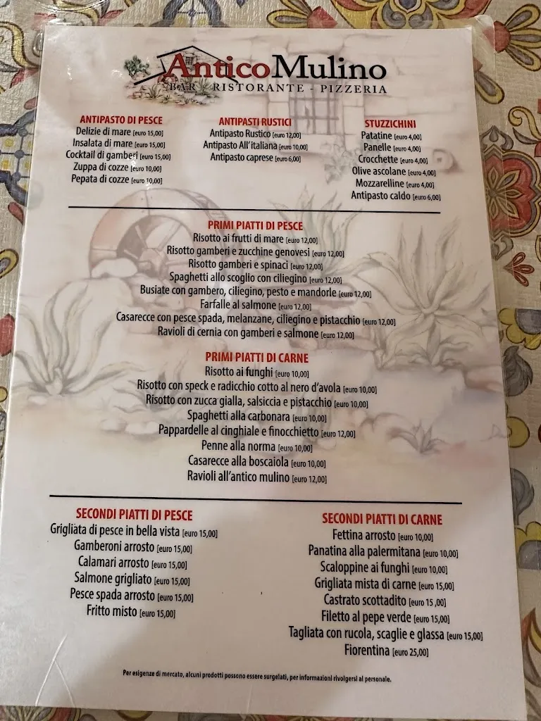 Menu_Antico Mulino_Sambuca di Sicilia_image_1