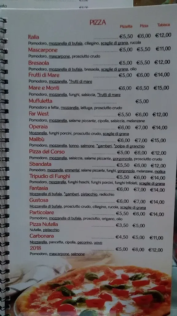 Menu_Pizzeria Desiderio di Giambalvo Sebastian_Sambuca di Sicilia_immagine_3