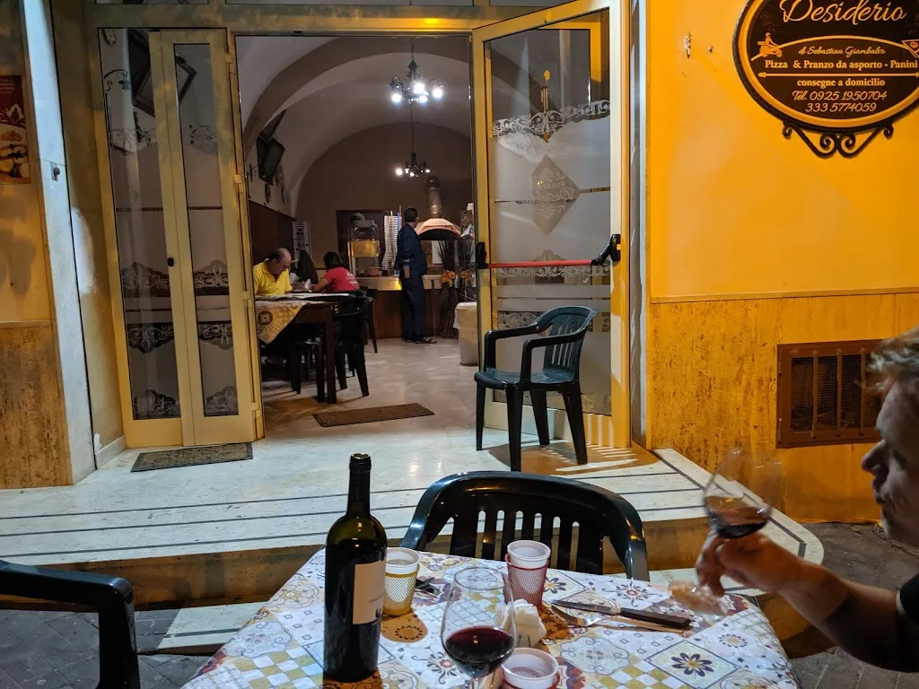 Pizzeria Desiderio di Giambalvo Sebastian restaurant in Sambuca di Sicilia