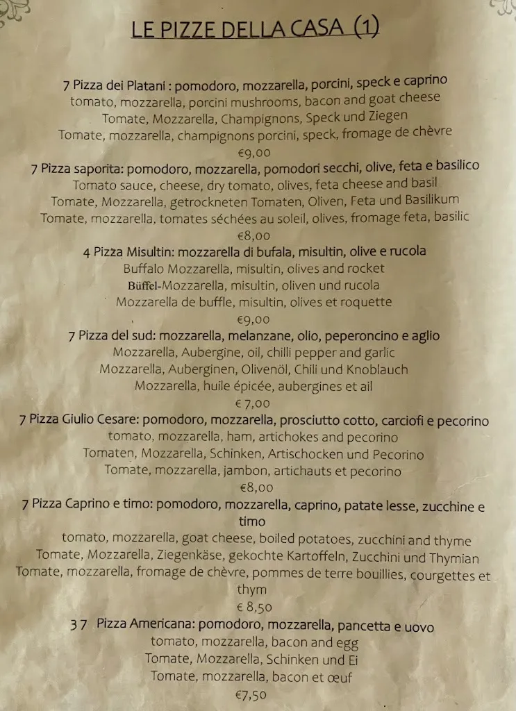 Menu_Trattoria Pizzeria Dei Platani_San Cono_image_2