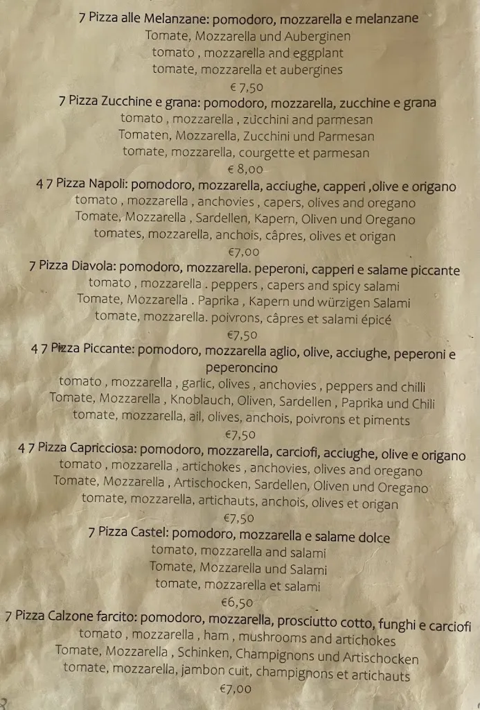 Menu_Trattoria Pizzeria Dei Platani_San Cono_image_4