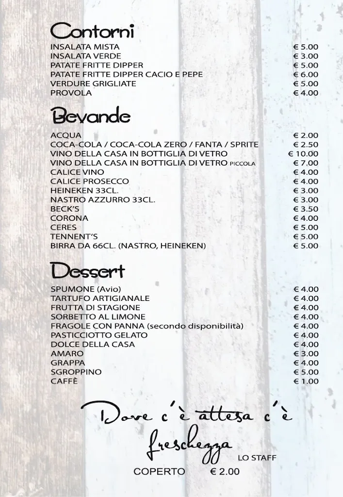 Menu_LA CASA BLANCA FISH & BEER_San Cataldo_image_3