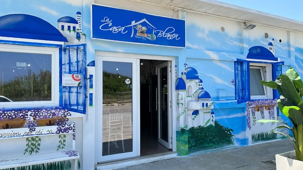 LA CASA BLANCA FISH & BEER restaurant in San Cataldo
