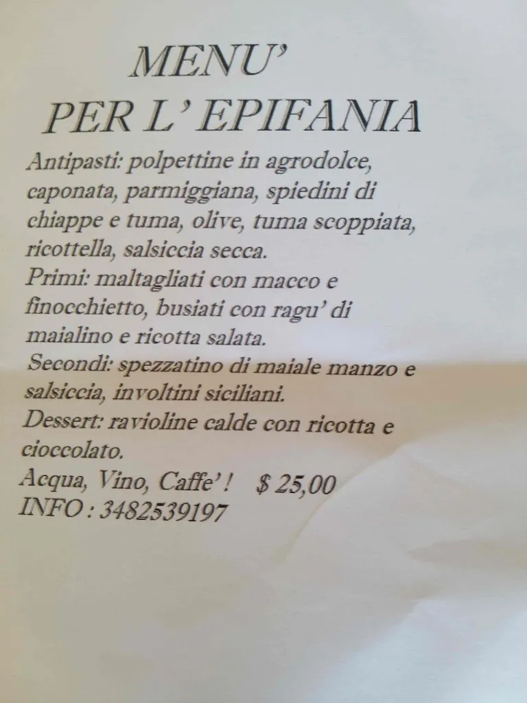 Menu_TRATTORIA PIZZERIA MIRAGLIA DAL 1979_San Cataldo_image_1