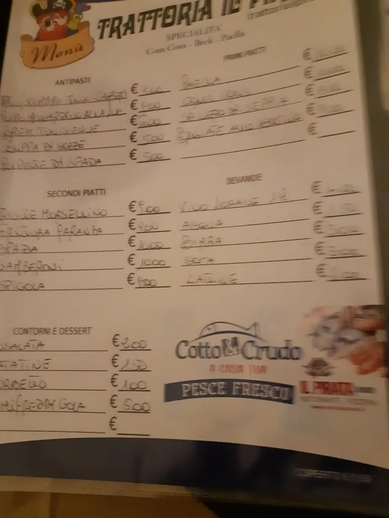 Menu_Ristorante Pizzeria Il Pirata_San Cataldo_image_1