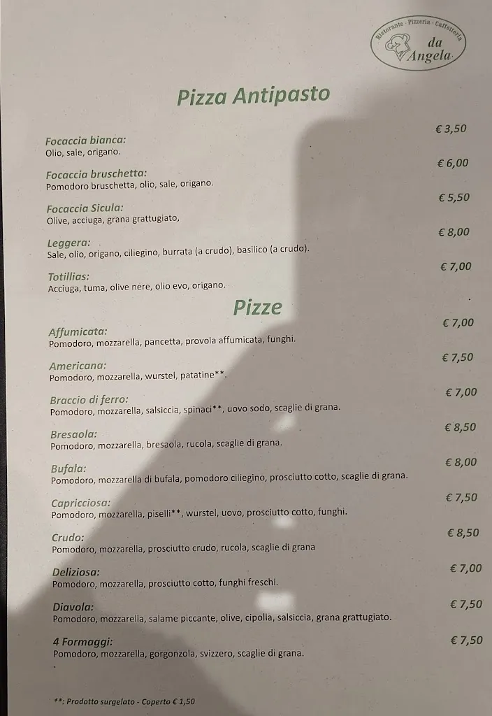 Menu_Da Angela ristorante pizzeria_San Cataldo_image_1