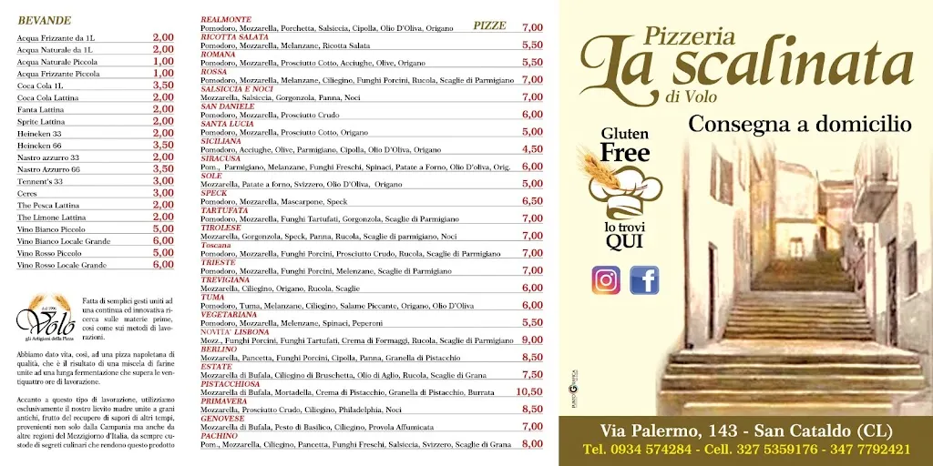 Menu_Pizzeria Trattoria La Scalinata Di Volo_San Cataldo_image_2