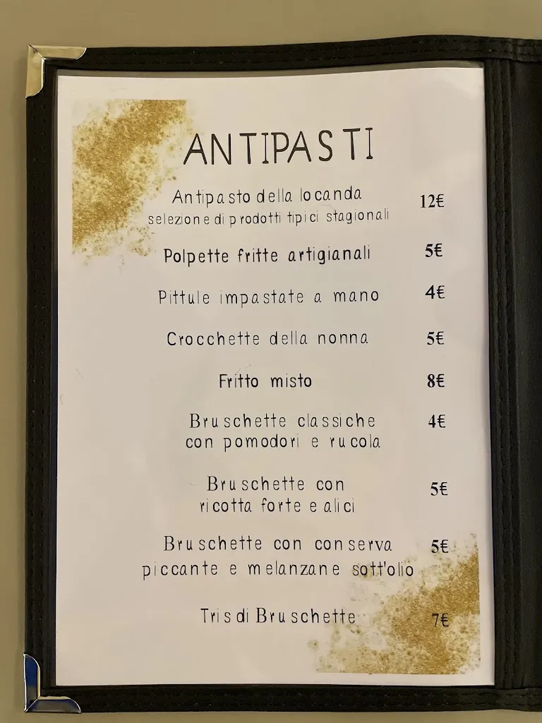 Menu_La Locanda Dell’Orologio - cucina tipica salentina_Leverano_image_1