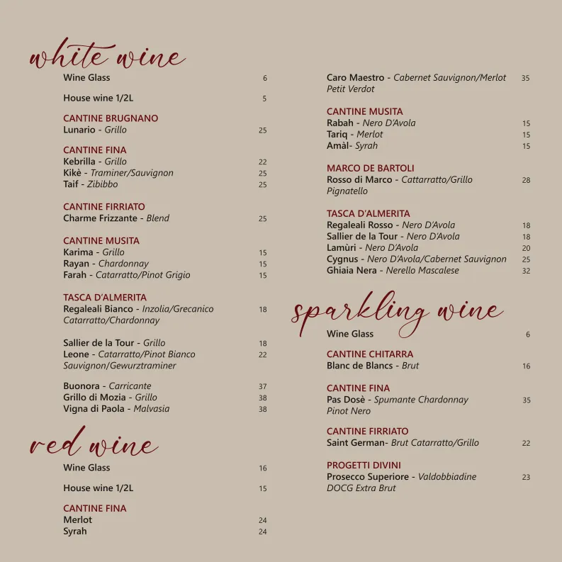 Menu_Bottega Sugameli_San Vito Lo Capo_image_3