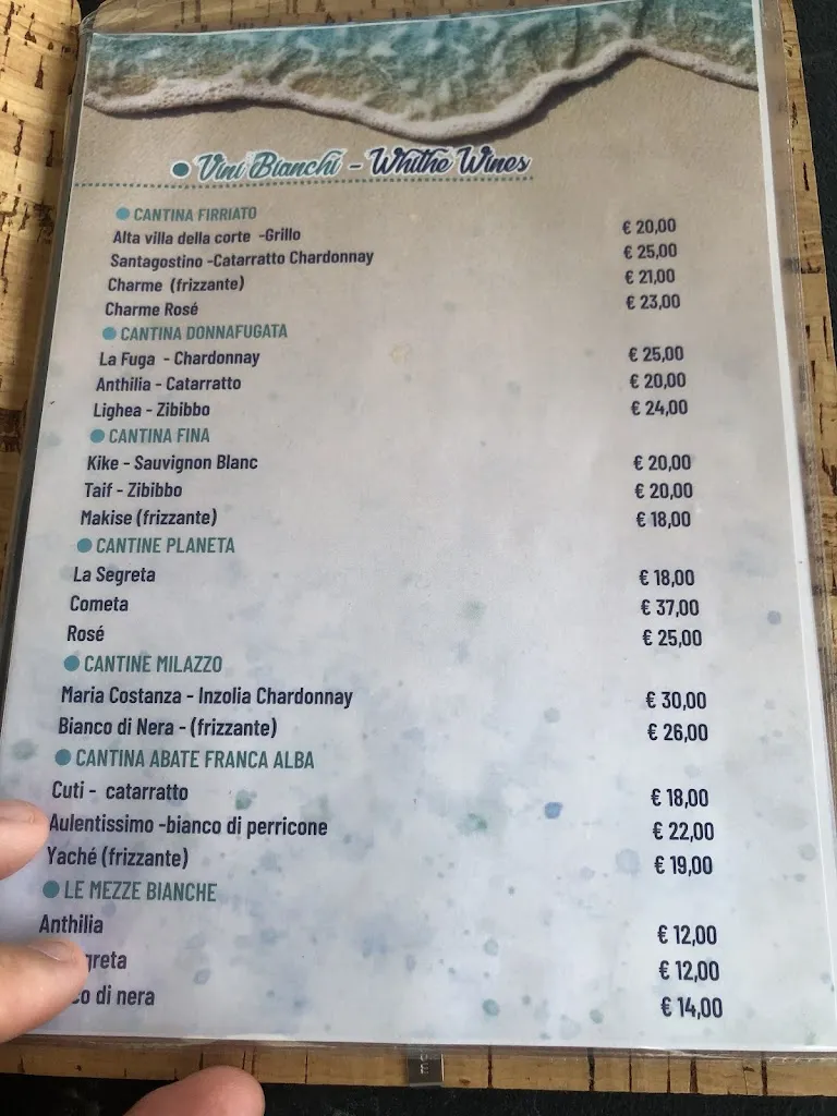 Menu_La Battigia_San Vito Lo Capo_image_1