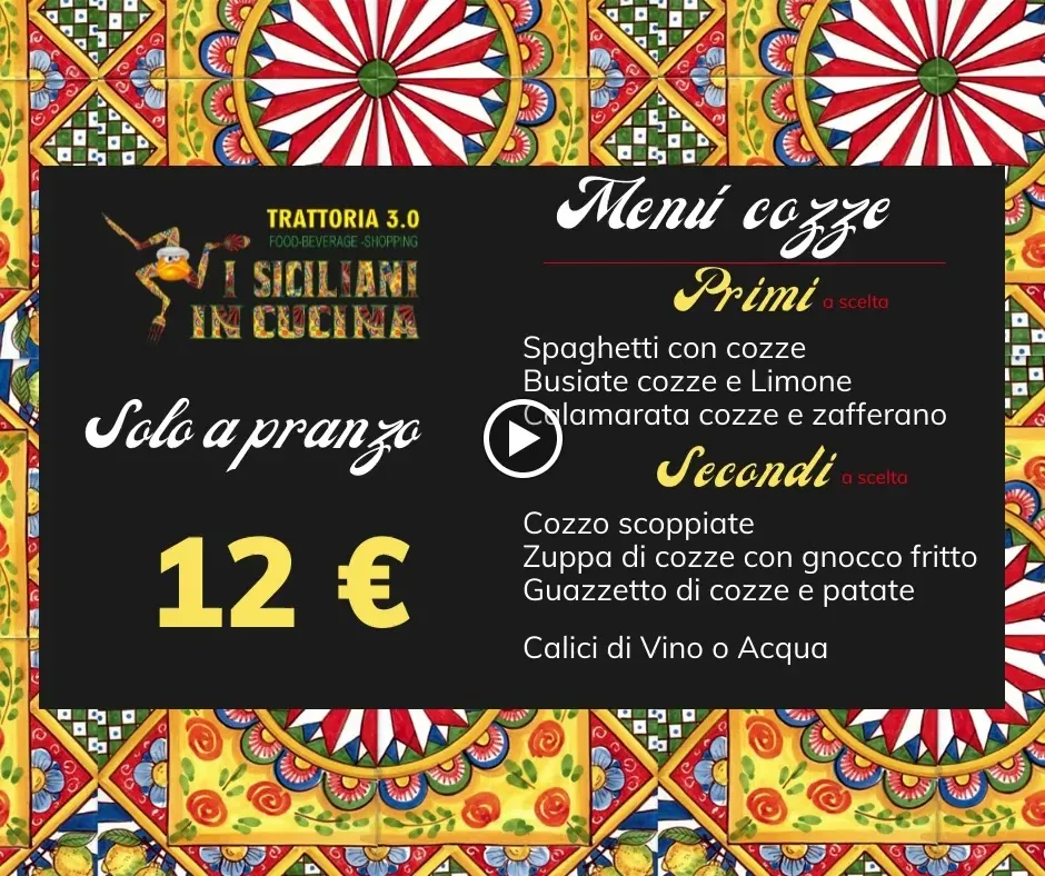 Menu_Trattoria 3.0 I Siciliani in Cucina_San Vito Lo Capo_immagine_2
