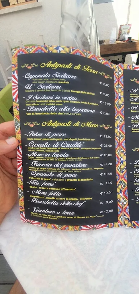 Menu_Trattoria 3.0 I Siciliani in Cucina_San Vito Lo Capo_immagine_4