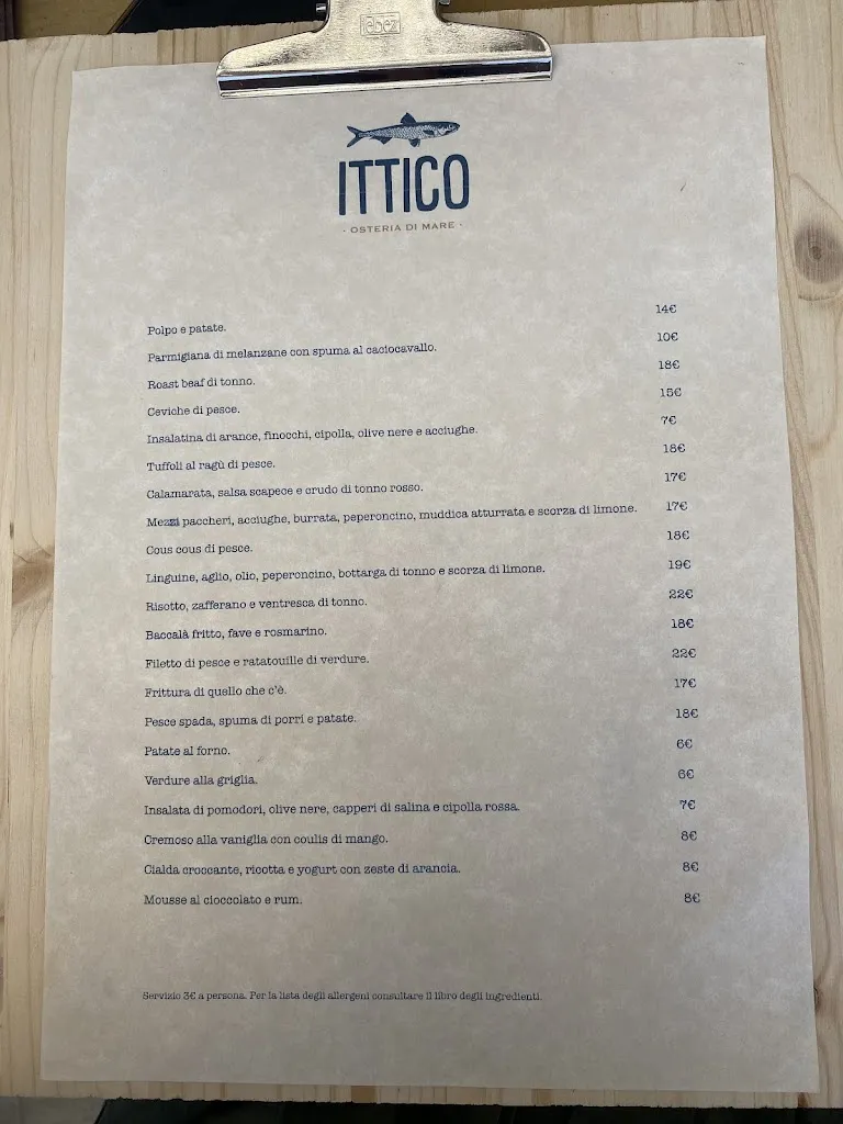 Menu_Ittico - Osteria di Mare_San Vito Lo Capo_image_1