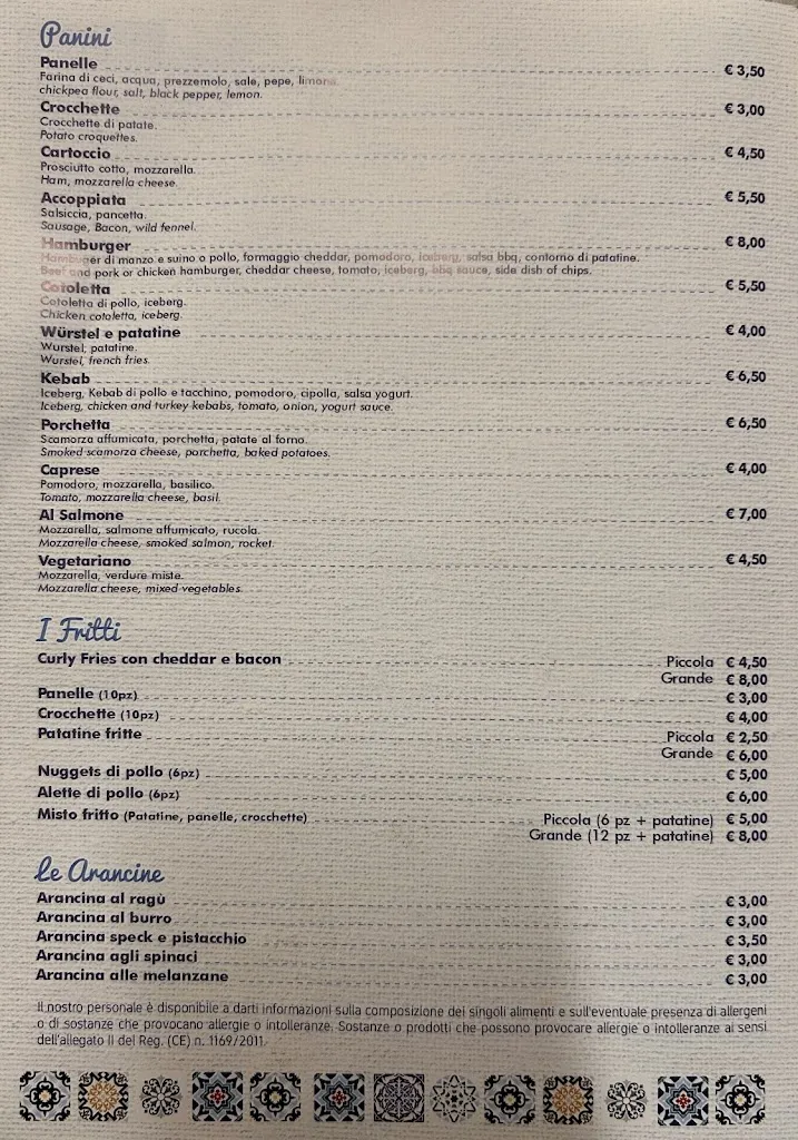 Menu_STREET FOOD & PIZZA SICILY_San Vito Lo Capo_image_1