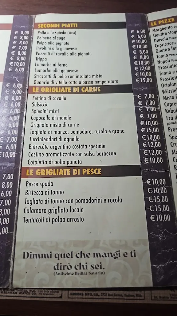 Menü_Fra’ Diavolo_Leverano_Bild_4