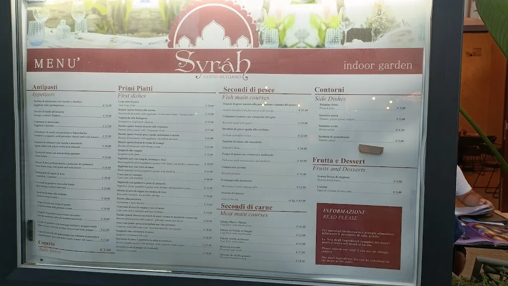 Menu_Ristorantino Syrah di Vito Cipponeri_San Vito Lo Capo_image_2