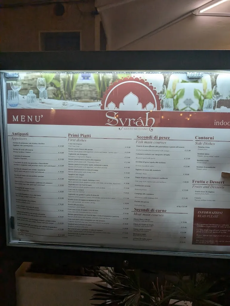 Menu_Ristorantino Syrah di Vito Cipponeri_San Vito Lo Capo_image_4